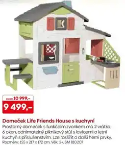 Pompo Domeček Life Friends House s kuchyní nabídka