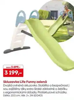Pompo Skluzavka Life Funny zelená nabídka