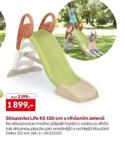 Pompo Skluzavka Life KS 150 cm s vlhčením zelená nabídka