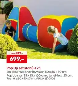 Pompo Pop Up set stanů 3 v1 nabídka