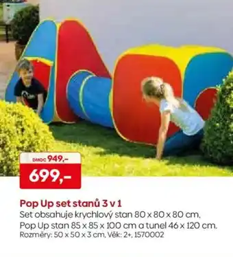 Pop Up set stanů 3 v1
