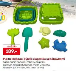 Pompo PLEJO Skládací kýblík s lopatkou a bábovkami nabídka
