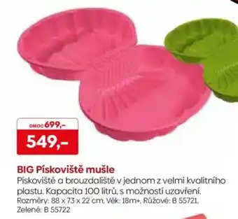 BIG Pískoviště mušle
