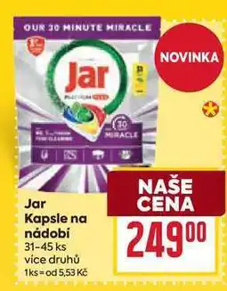 Billa Jar Kapsle na nádobí 31-45 ks nabídka