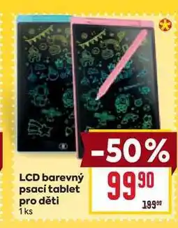 Billa LCD barevný psací tablet pro děti 1ks nabídka