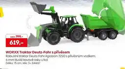 Pompo WORXX Traktor Deutz-Fahr s přívěsem nabídka