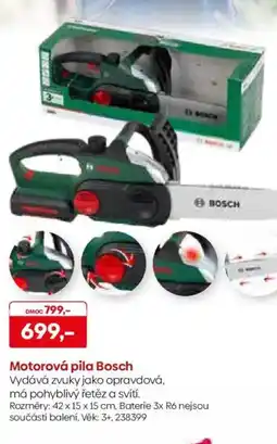 Pompo Motorová pila Bosch nabídka