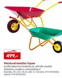 Pompo Plechové kolečko Yupee nabídka
