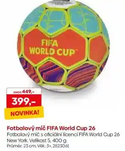 Pompo Fotbalový míč FIFA World Cup 26 nabídka