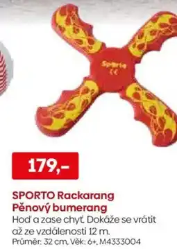 Pompo SPORTO Rackarang Pěnový bumerang nabídka