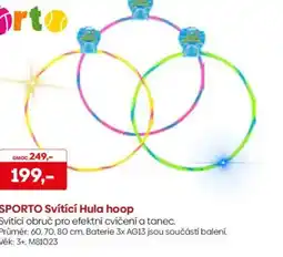 Pompo SPORTO Svítící Hula hoop nabídka