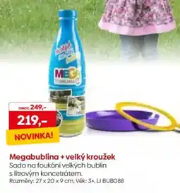 Pompo Megabublina + velký kroužek nabídka