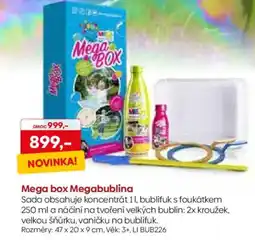 Pompo Mega box Megabublina nabídka
