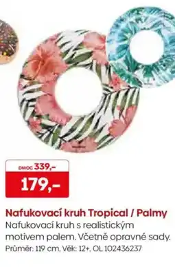 Pompo Nafukovací kruh Tropical / Palmy nabídka