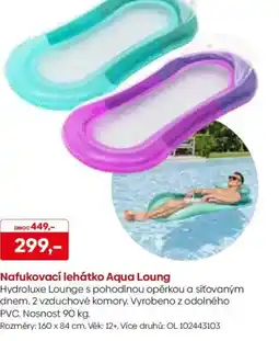 Pompo Nafukovací lehátko Aqua Loung nabídka