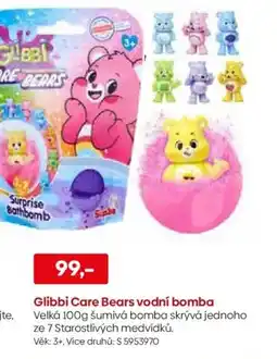 Pompo Glibbi Care Bears vodní bomba nabídka