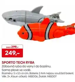 Pompo Sporto tech ryba nabídka