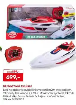 Pompo RC lod' Sea Cruiser nabídka