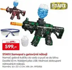 Pompo STARX Samopal s gelovými náboji nabídka