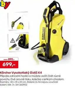 Pompo Kärcher Vysokotlaký čistič K4 nabídka