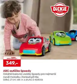 Pompo ABC autíčko Speedy nabídka