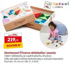 Pompo Montessori Čtverce skládačka / puzzle nabídka