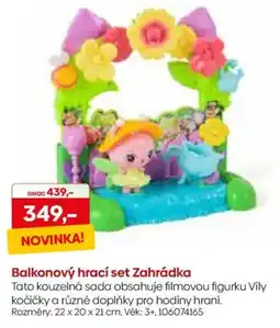 Pompo Balkonový hrací set Zahrádka nabídka