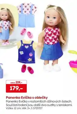 Pompo Panenka Evička s oblečky nabídka