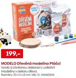 Pompo MODELO Dřevěná modelína Ptáčci nabídka