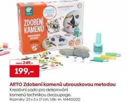 Pompo ARTO Zdobení kamenů ubrouskovou metodou nabídka