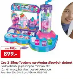 Pompo Cra-Z-Slimy Továrna na výrobu slizových dobrot nabídka