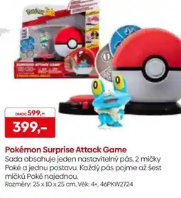Pompo Pokémon Surprise Attack Game nabídka