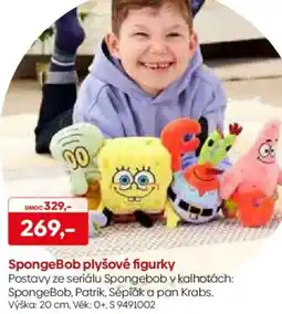 Pompo SpongeBob plyšové figurky nabídka