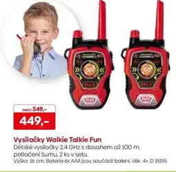 Pompo Vysílačky Walkie Talkie Fun nabídka