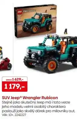 Pompo SUV Jeep® Wrangler Rubicon nabídka
