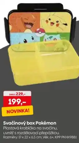 Pompo Svačinový box Pokémon nabídka