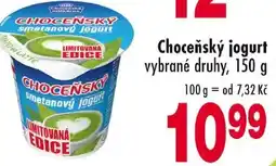 Qanto Choceňský jogurt nabídka