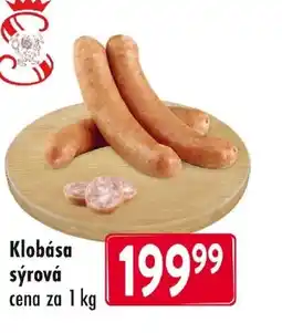 Qanto Klobása sýrová nabídka