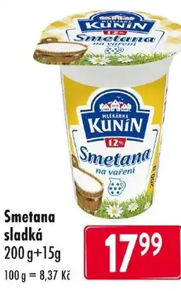 Qanto Smetana sladká nabídka