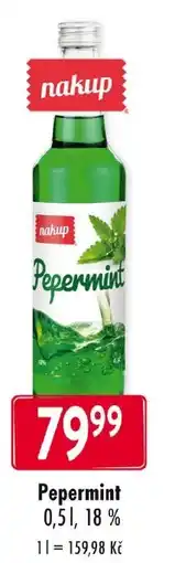 Qanto Pepermint, 18% nabídka