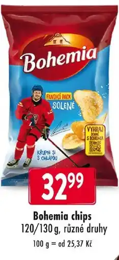 Qanto Bohemia chips nabídka