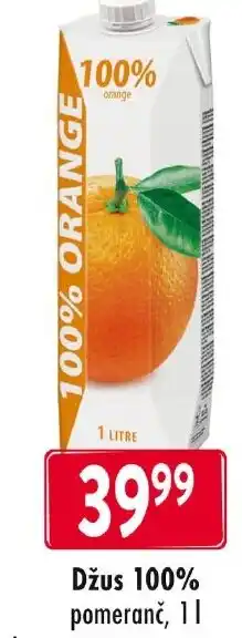 Qanto Džus 100% pomeranč nabídka