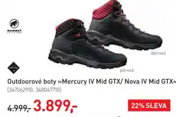 Intersport Outdoorové boty »Mercury IV Mid GTX/ Nova IV Mid GTX<< nabídka