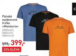 Intersport Pánské outdoorové tričko Manduria nabídka
