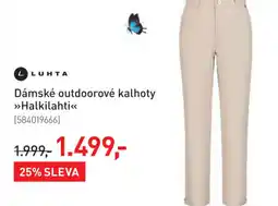 Intersport Dámské outdoorové kalhoty >>Halkilahti<< nabídka