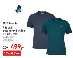 Intersport Pánské outdoorové tričko >>Hike Crew<< nabídka