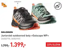 Intersport Juniorské outdoorové boty »Outscape WP<< nabídka