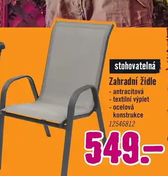 Zahradní židle