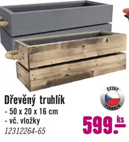 Hornbach Dřevěný truhlík nabídka