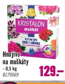 Hornbach Hnojivo na muškáty nabídka